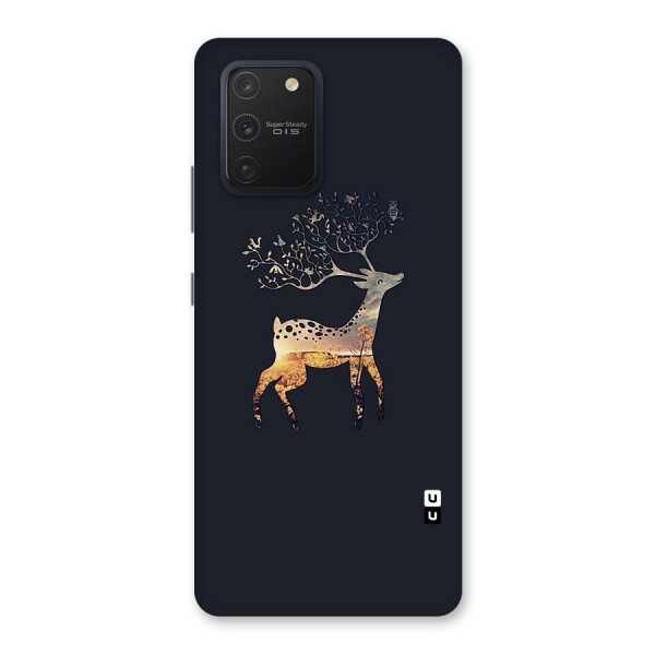 Black Deer Back Case for Galaxy S10 Lite