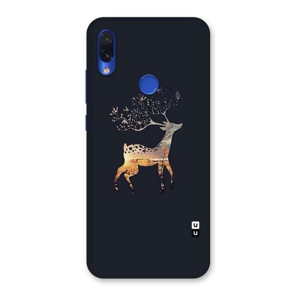 Black Deer Back Case for Redmi Note 7