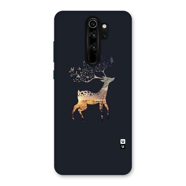 Black Deer Back Case for Redmi Note 8 Pro