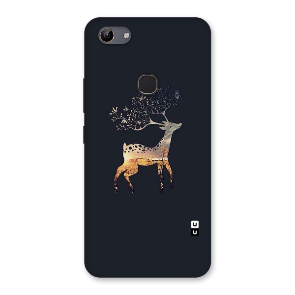 Black Deer Back Case for Vivo Y81