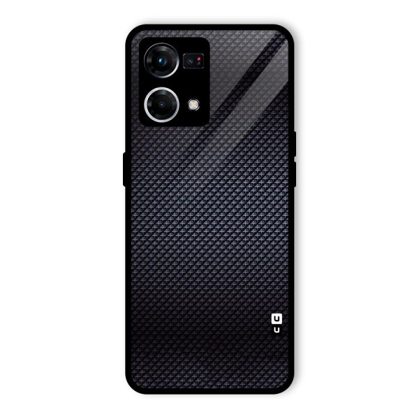 Black Diamond Glass Back Case for Oppo F21s Pro 4G