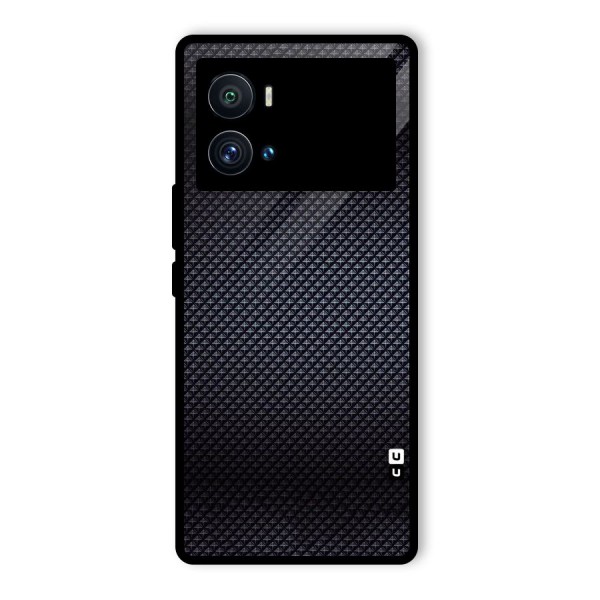 Black Diamond Glass Back Case for Vivo iQOO 9 Pro