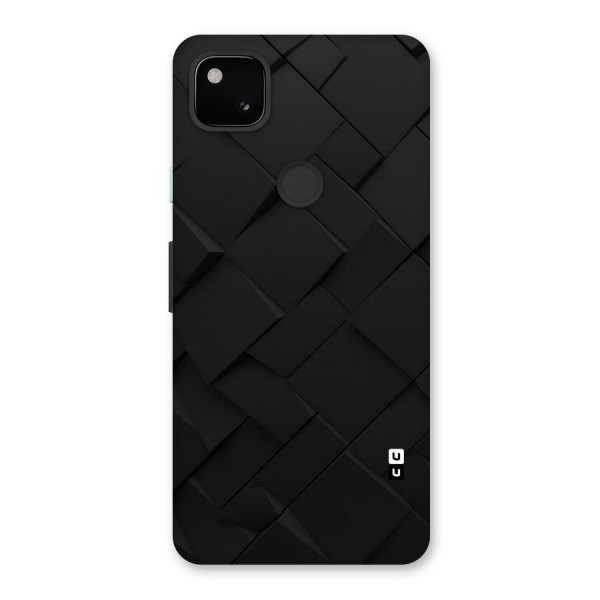 Black Elegant Design Back Case for Google Pixel 4a