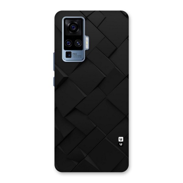 Black Elegant Design Back Case for Vivo X50 Pro