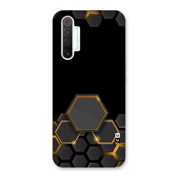 Black Gold Hexa Back Case for Realme X3 SuperZoom