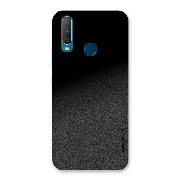 Black Grey Noise Fusion Back Case for Vivo U10