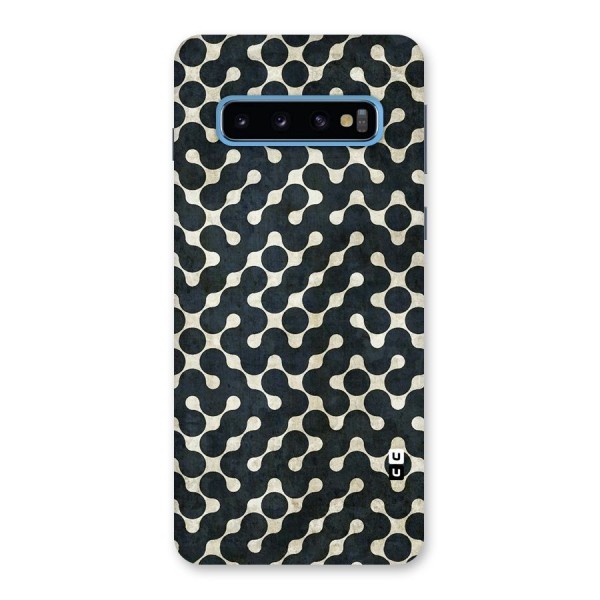 Black Maze Design Back Case for Galaxy S10