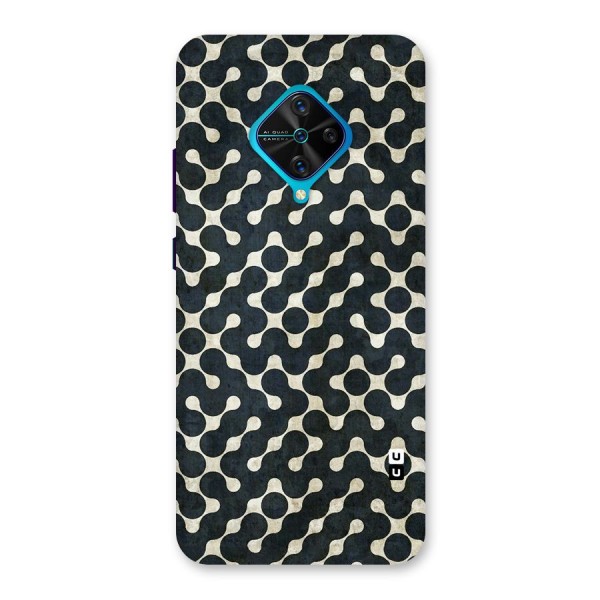 Black Maze Design Back Case for Vivo S1 Pro