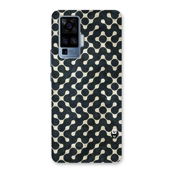 Black Maze Design Back Case for Vivo X50 Pro