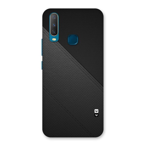 Black Polka Stripe Back Case for Vivo Y12