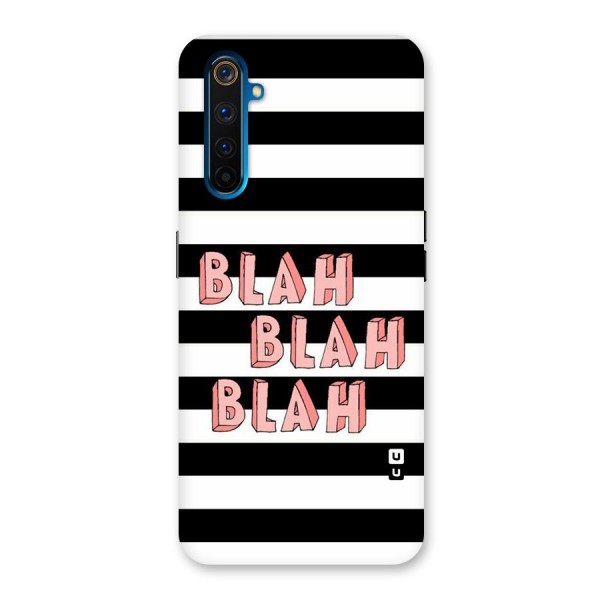 Blah Bold Stripes Back Case for Realme 6 Pro