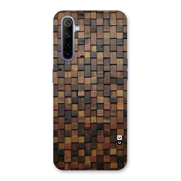 Blocks Of Wood Back Case for Realme 6