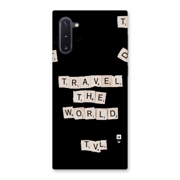 Blocks Travel Back Case for Galaxy Note 10