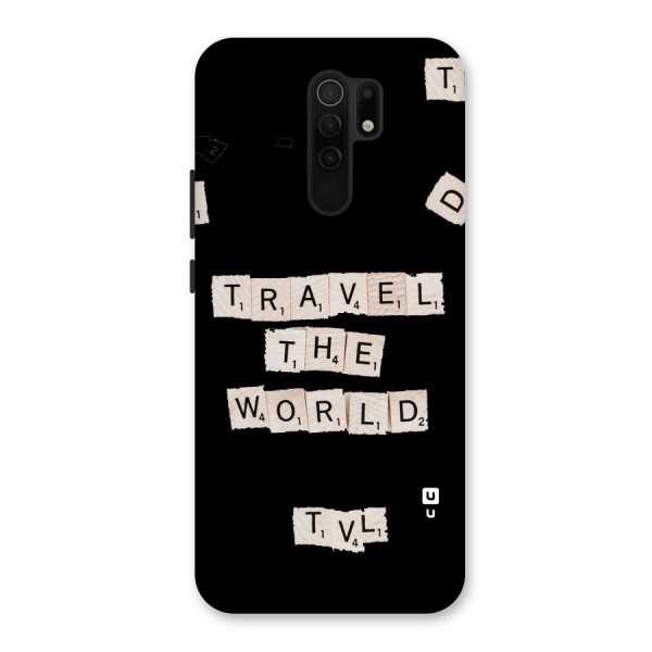 Blocks Travel Back Case for Redmi 9 Prime