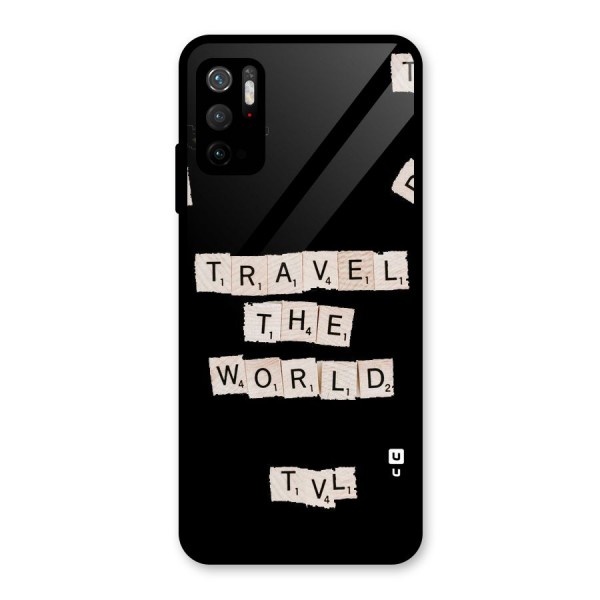 Blocks Travel Glass Back Case for Poco M3 Pro 5G