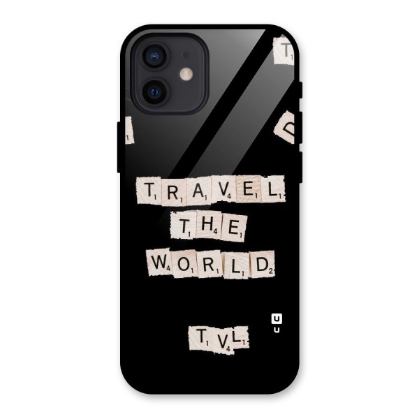 Blocks Travel Glass Back Case for iPhone 12