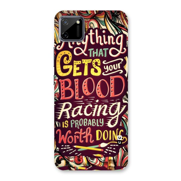 Blood Racing Back Case for Realme C11