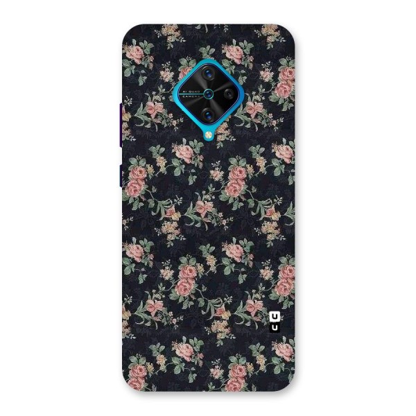 Bloom Black Back Case for Vivo S1 Pro