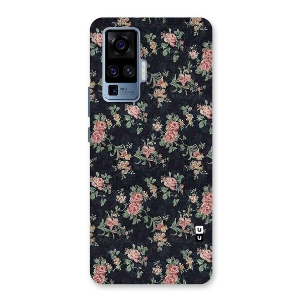 Bloom Black Back Case for Vivo X50 Pro