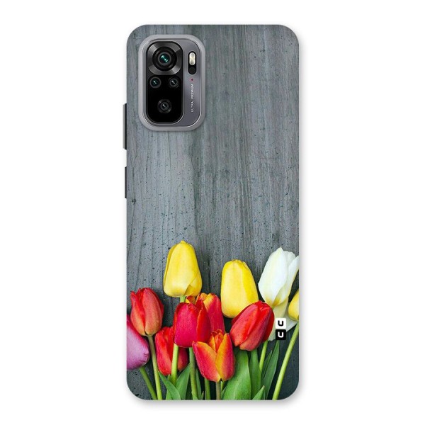 Bloom Grey Back Case for Redmi Note 10