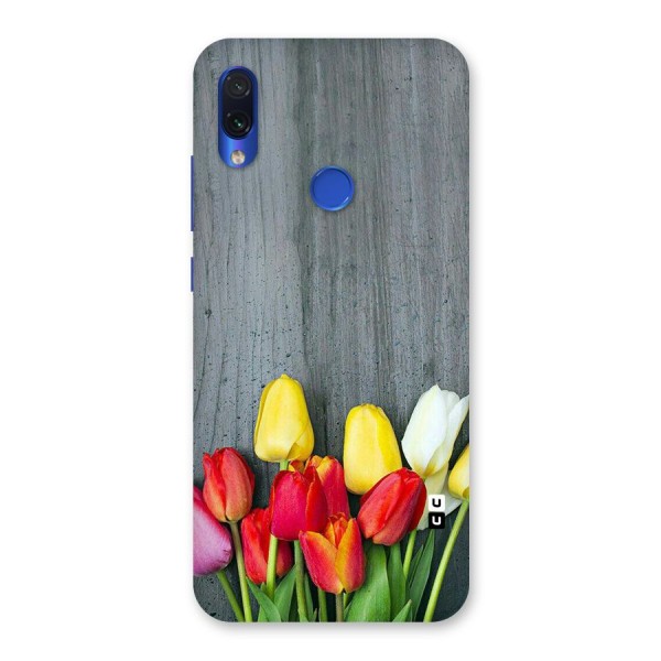 Bloom Grey Back Case for Redmi Note 7