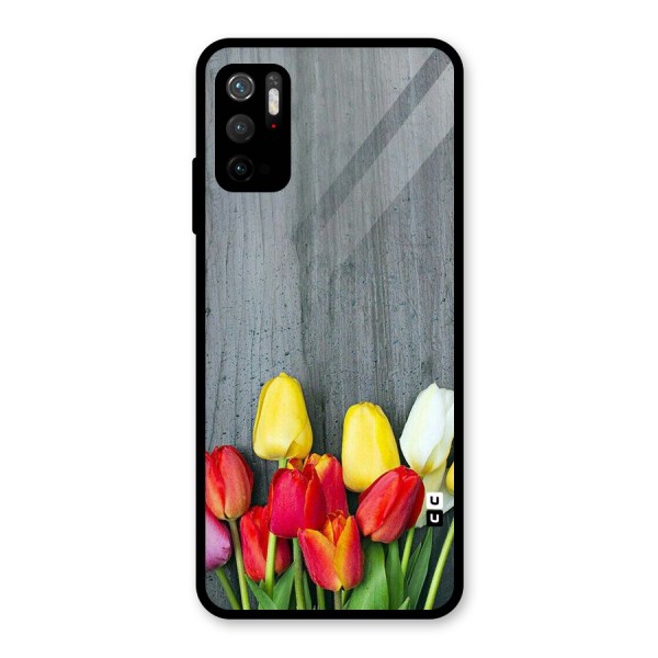 Bloom Grey Glass Back Case for Poco M3 Pro 5G