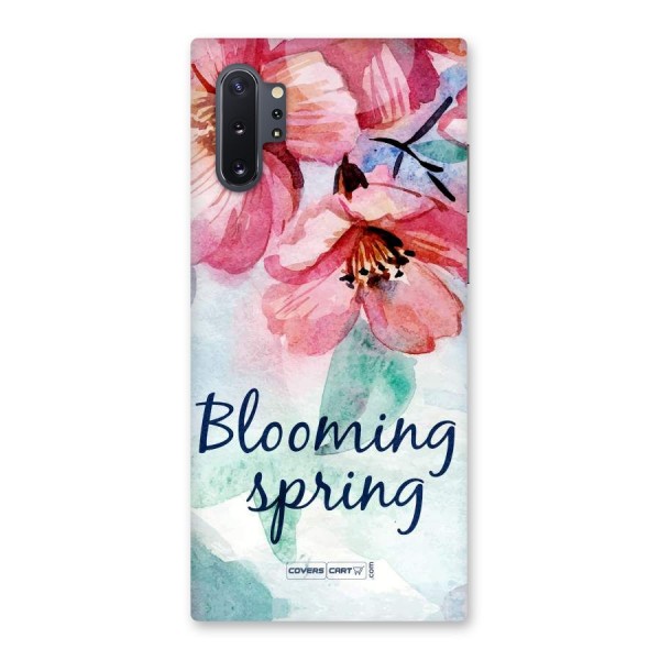 Blooming Spring Back Case for Galaxy Note 10 Plus