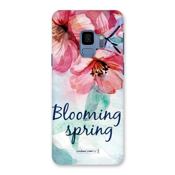 Blooming Spring Back Case for Galaxy S9