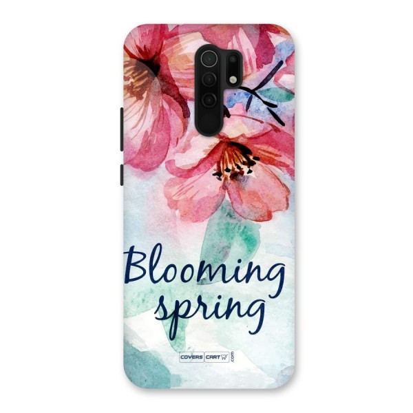 Blooming Spring Back Case for Redmi 9 Prime