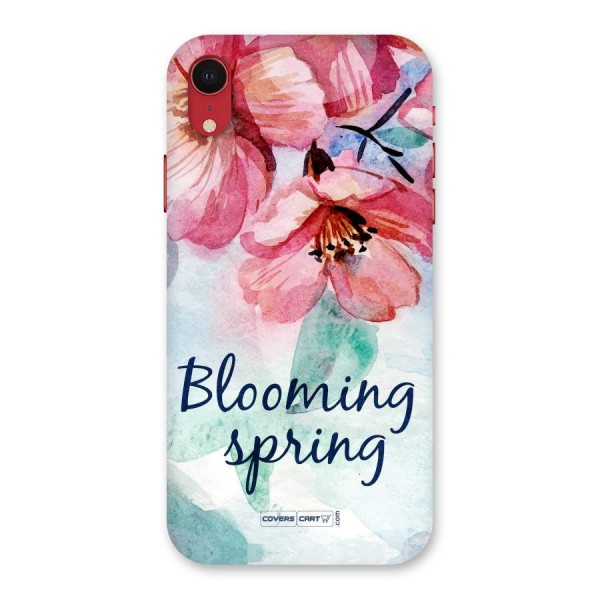 Blooming Spring Back Case for iPhone XR