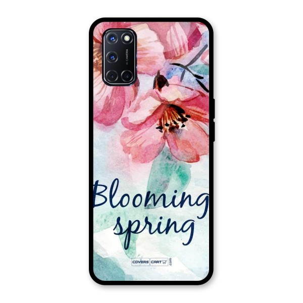 Blooming Spring Glass Back Case for Oppo A52