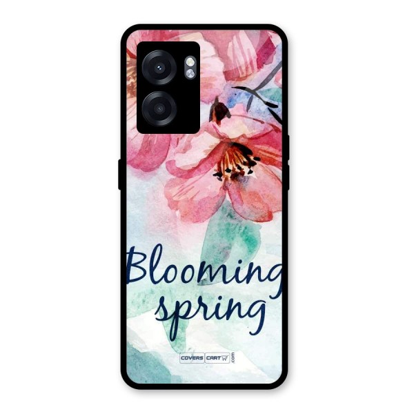 Blooming Spring Glass Back Case for Oppo K10 (5G)