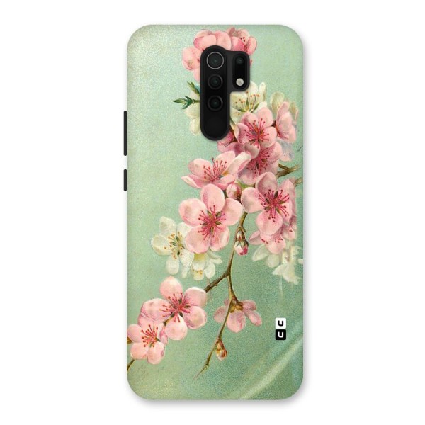 Blossom Cherry Design Back Case for Poco M2