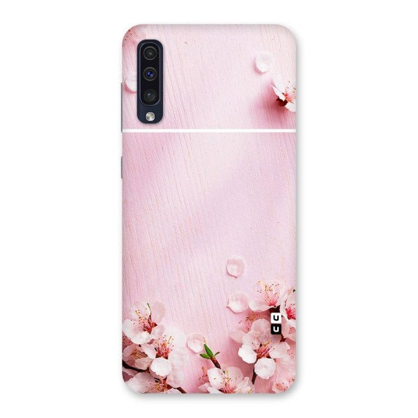 Blossom Frame Pink Back Case for Galaxy A50