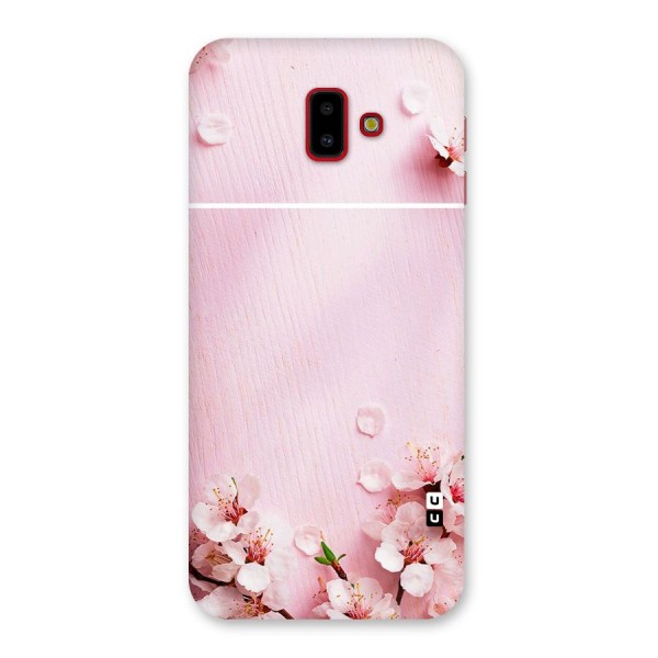 Blossom Frame Pink Back Case for Galaxy J6 Plus