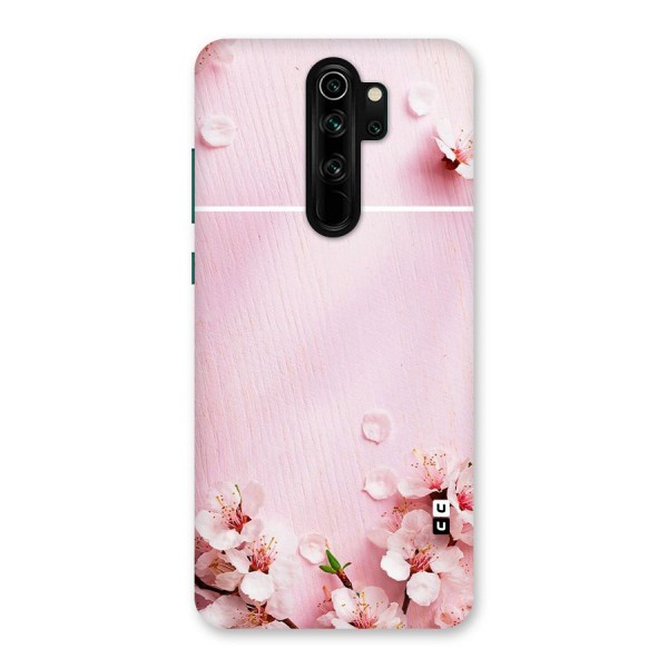 Blossom Frame Pink Back Case for Redmi Note 8 Pro