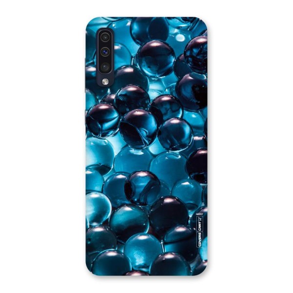 Blue Abstract Balls Back Case for Galaxy A50