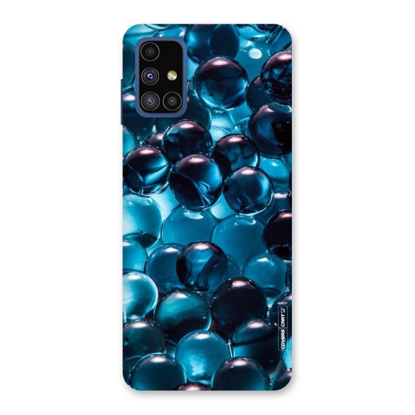 Blue Abstract Balls Back Case for Galaxy M51