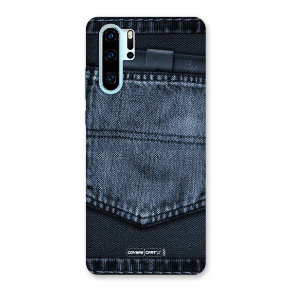 Blue Denim Back Case for Huawei P30 Pro