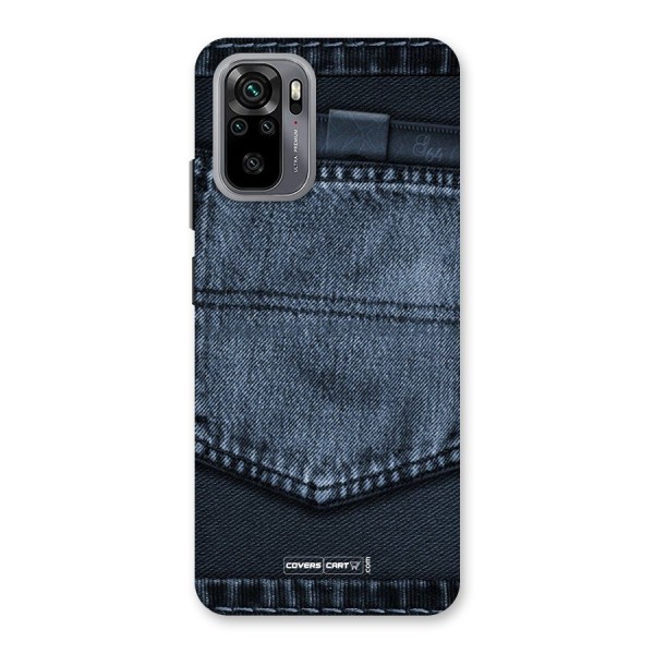 Blue Denim Back Case for Redmi Note 10