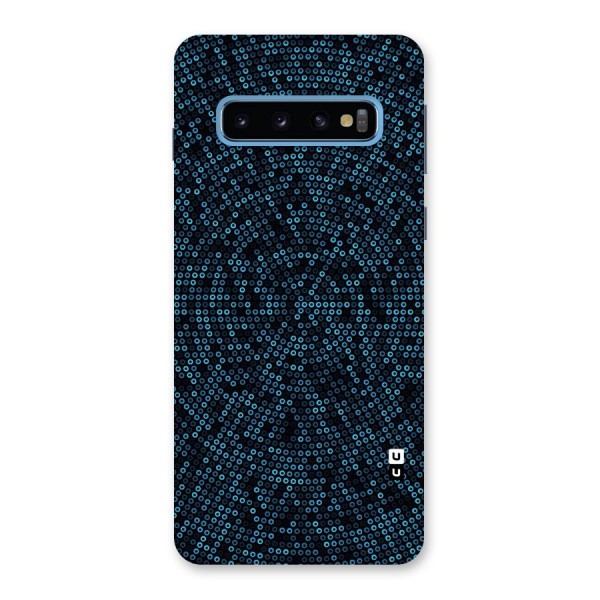 Blue Disco Lights Back Case for Galaxy S10