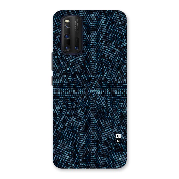 Blue Disco Lights Back Case for Vivo iQOO 3