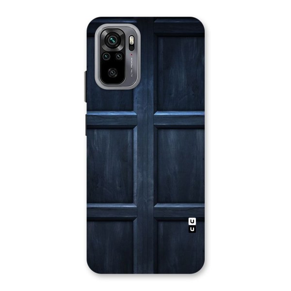 Blue Door Design Back Case for Redmi Note 10