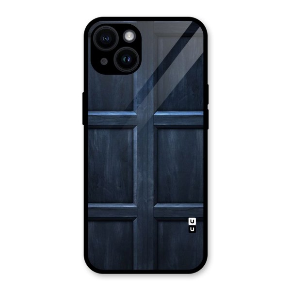 Blue Door Design Glass Back Case for iPhone 14