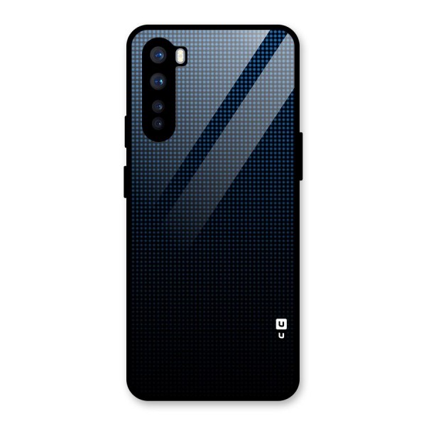 Blue Dots Shades Glass Back Case for OnePlus Nord