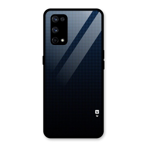 Blue Dots Shades Glass Back Case for Realme X7 Pro