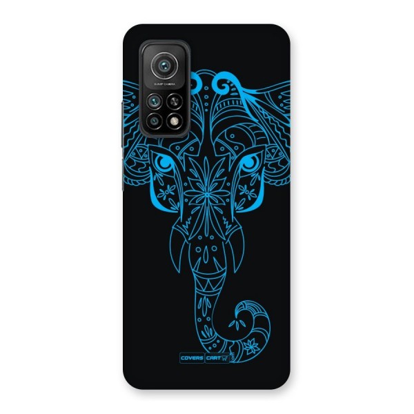 Blue Elephant Ethnic Back Case for Mi 10T Pro 5G