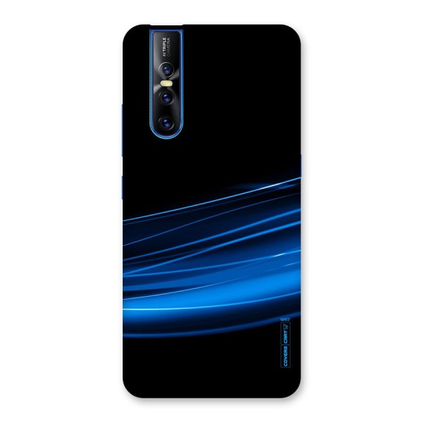 Blue Flow Back Case for Vivo V15 Pro