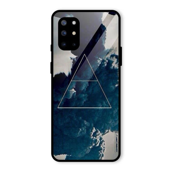 Blue Hue Smoke Glass Back Case for OnePlus 8T