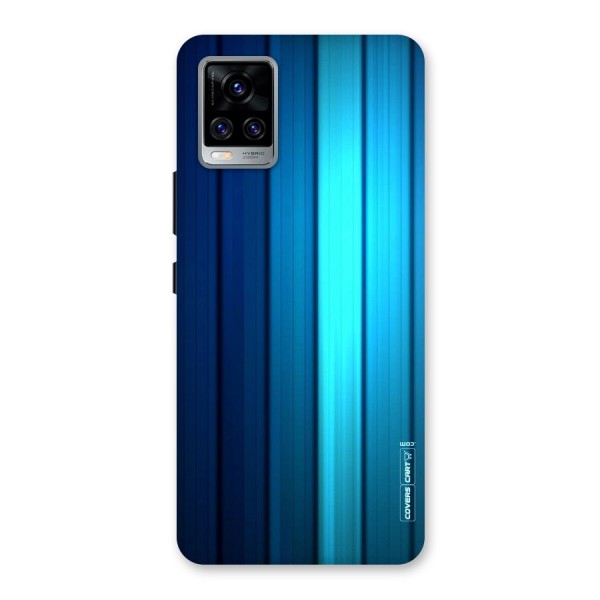 Blue Hues Back Case for Vivo V20 Pro